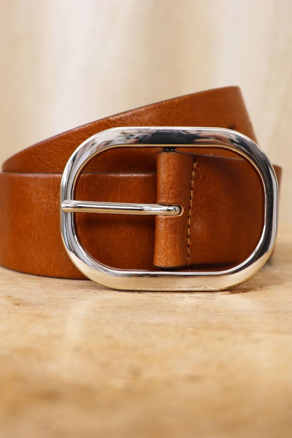 Alternative view of CEINTURE CUIR | ARRONDIE