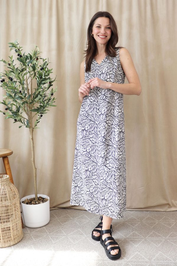 robe-lin-linen-dress-motif-floral-vetement-quebecois-boutique-marilou-design
