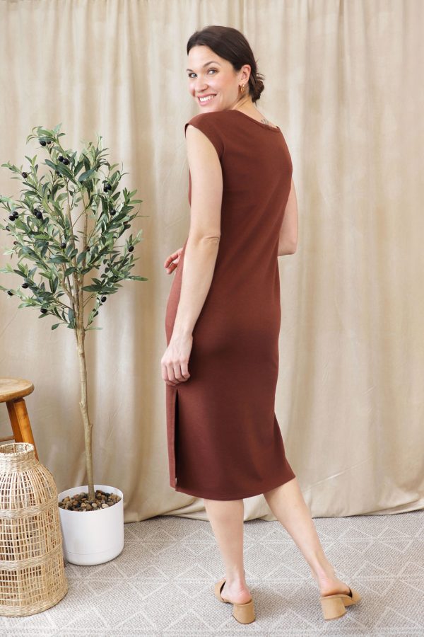 robe-longue-fente-coton-brune-boutique-vetement-fait-au-quebec-marilou-design