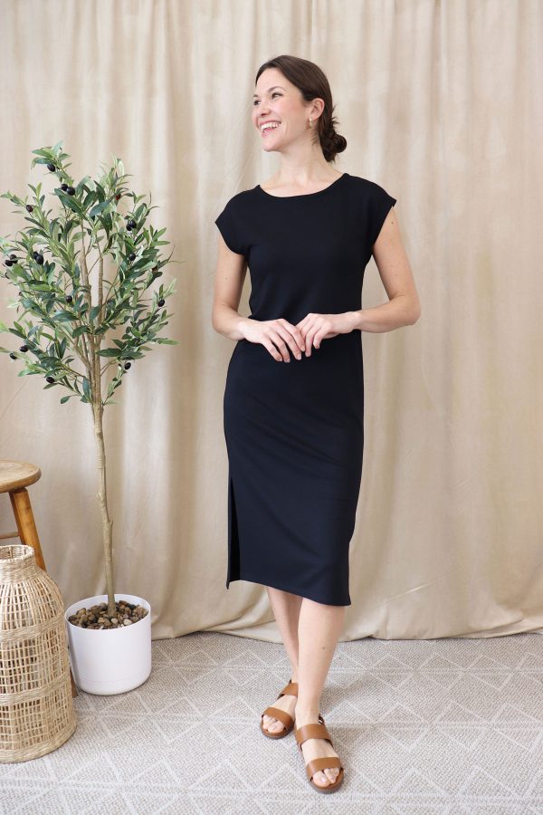 robe-terry-bambou-mi-longue-noire-boutique-quebecois-fait-au-quebec-marilou-design