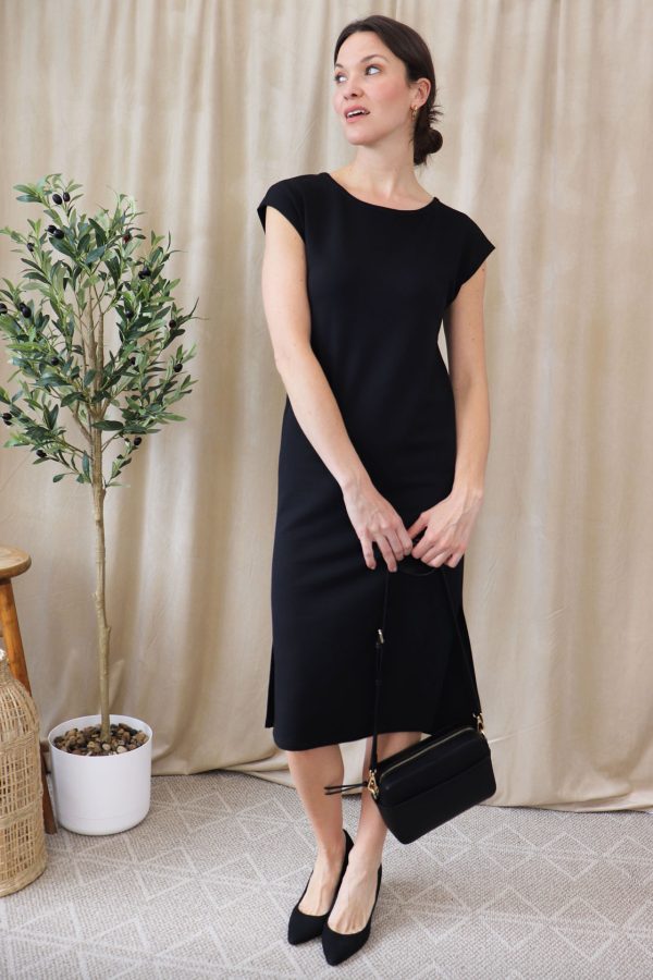 robe-terry-bambou-mi-longue-noire-boutique-vetement-fait-au-quebec-marilou-design