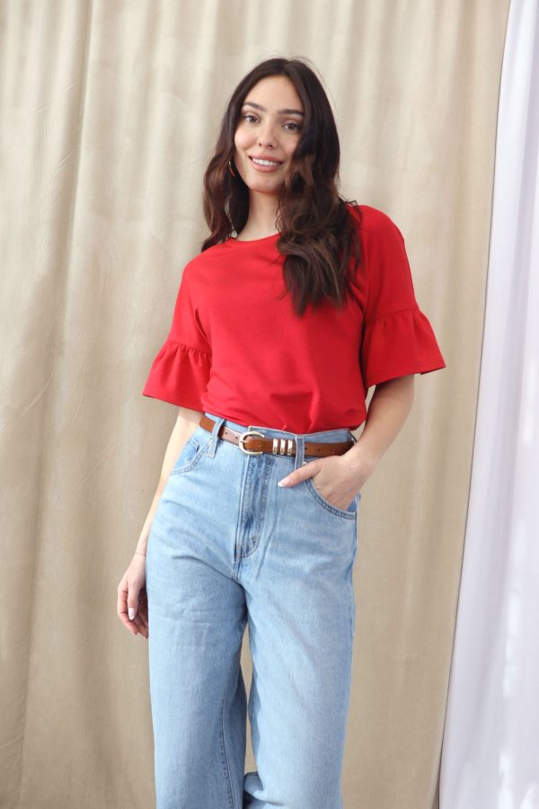 chandail-rouge-bambou-boutique-vetement-quebecois-femmes-marilou-design